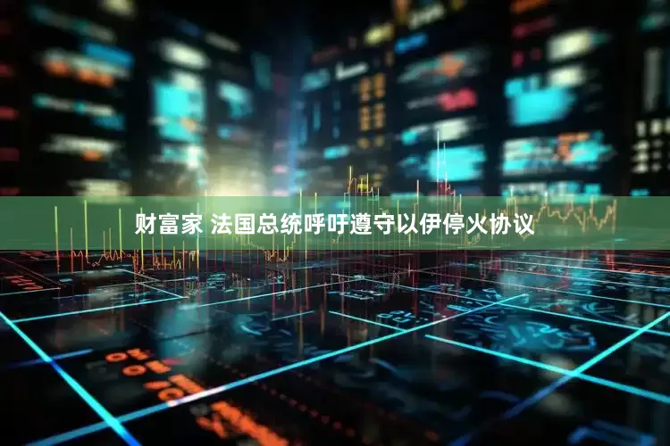 财富家 法国总统呼吁遵守以伊停火协议
