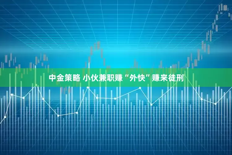 中金策略 小伙兼职赚“外快”赚来徒刑