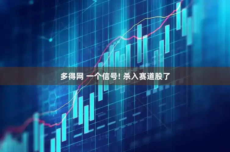 多得网 一个信号! 杀入赛道股了